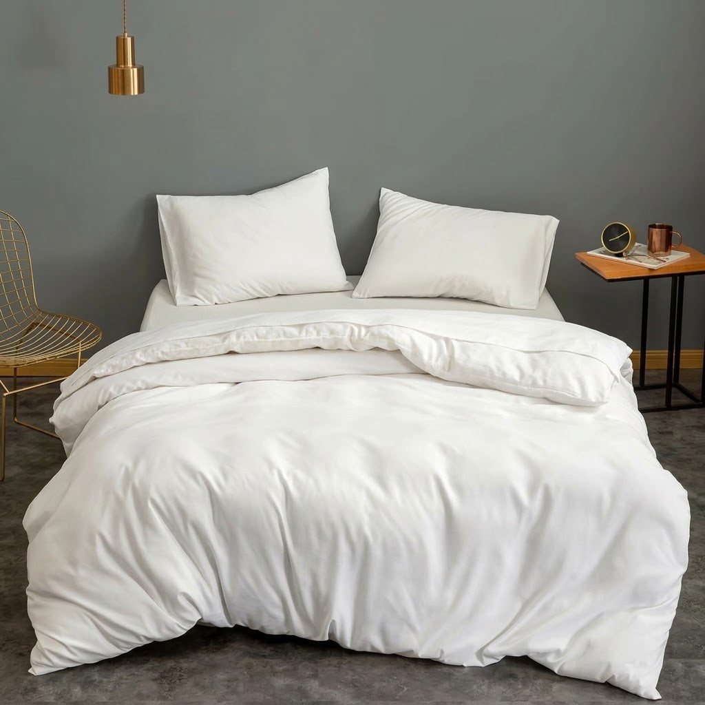 4*6 White Duvet Bedding Set in Nairobi Gem Home 
