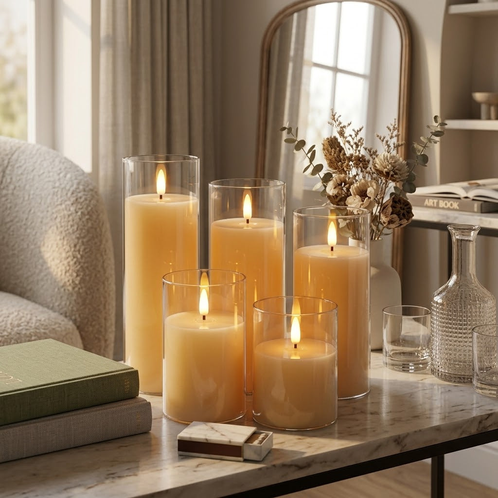 5Pc Led  Candle  Set in Nairobi Gem Home Accesories 