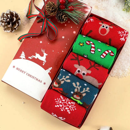 5Pc Gift Christmas Themed Socks in Nairobi Gem Home 