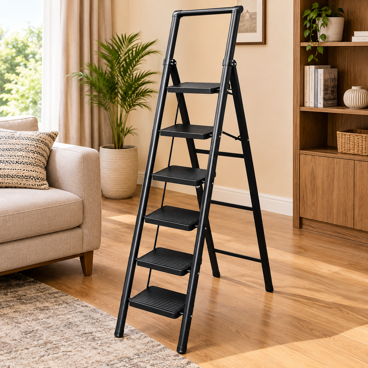 5 Tiers Heavy duty step ladders