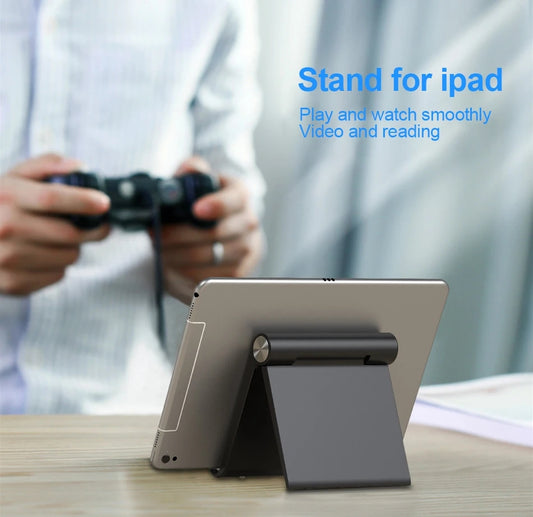 Foldable desktop slim phone holder stand