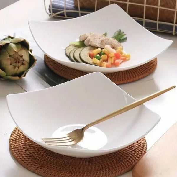 6Pcs Soup Salad Plate Set