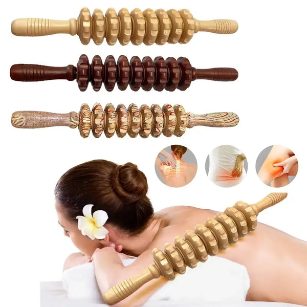 Wood massager
