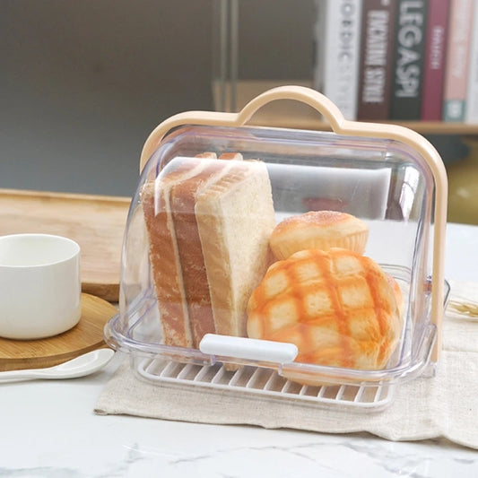 Portable Bread Storage Box with Roll Up Lid