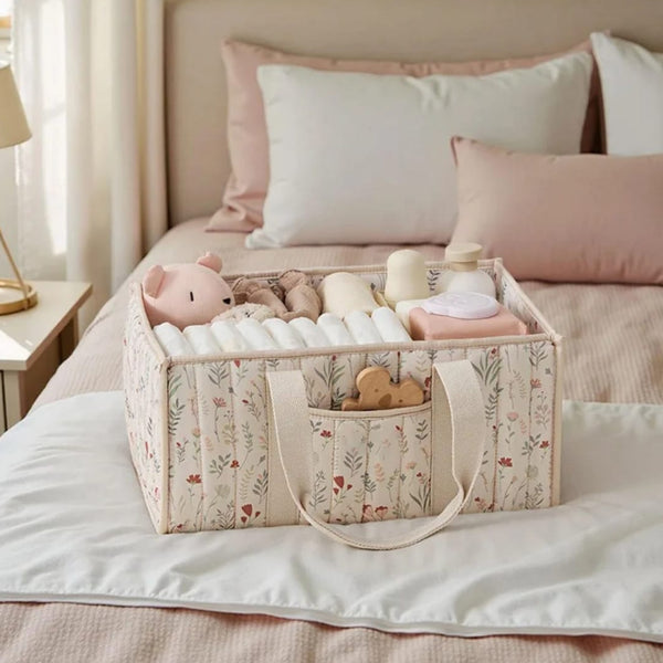 Baby Diaper Caddy Nursery Organizer