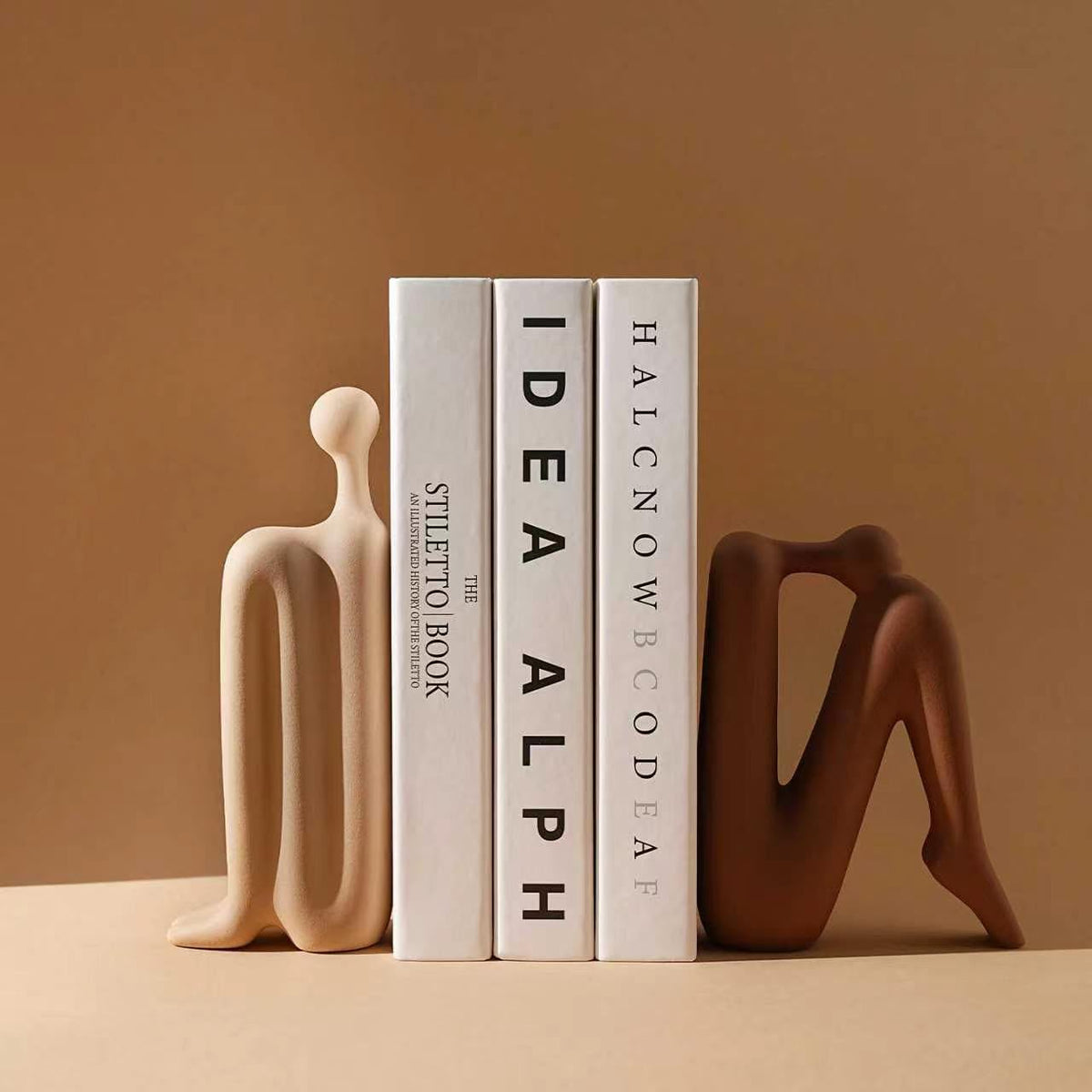 2Pc Sculpture Bookends in Nairobi Gem Home Accessories 