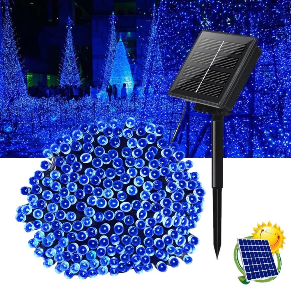 Blue LED Solar Christmas Lights  in Nairobi Gem Home 
