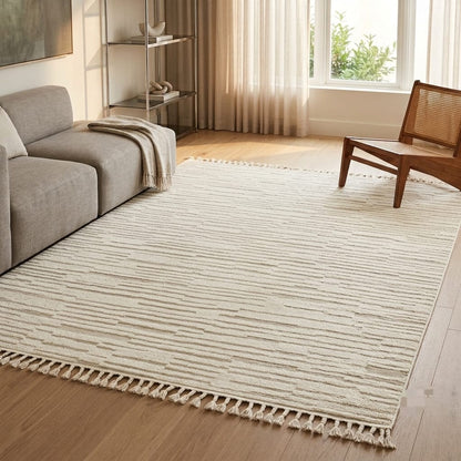 8*11 Bohemian Carpet with Tassels
