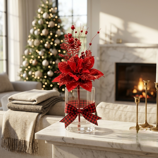 Red Christmas Poinsettia Flower in Nairobi Gem Home 