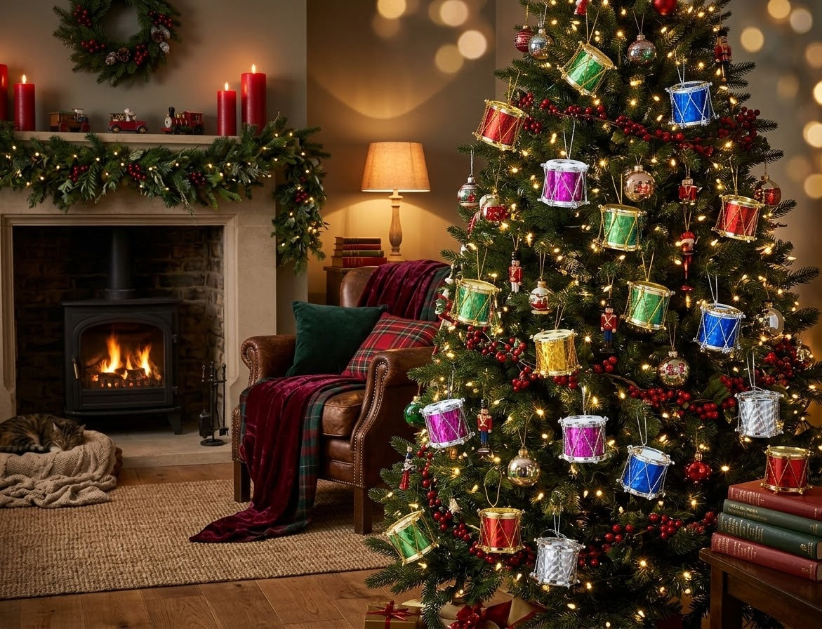 Christmas Decorative Drums hanging in Nairobi Gem Home Accessories 