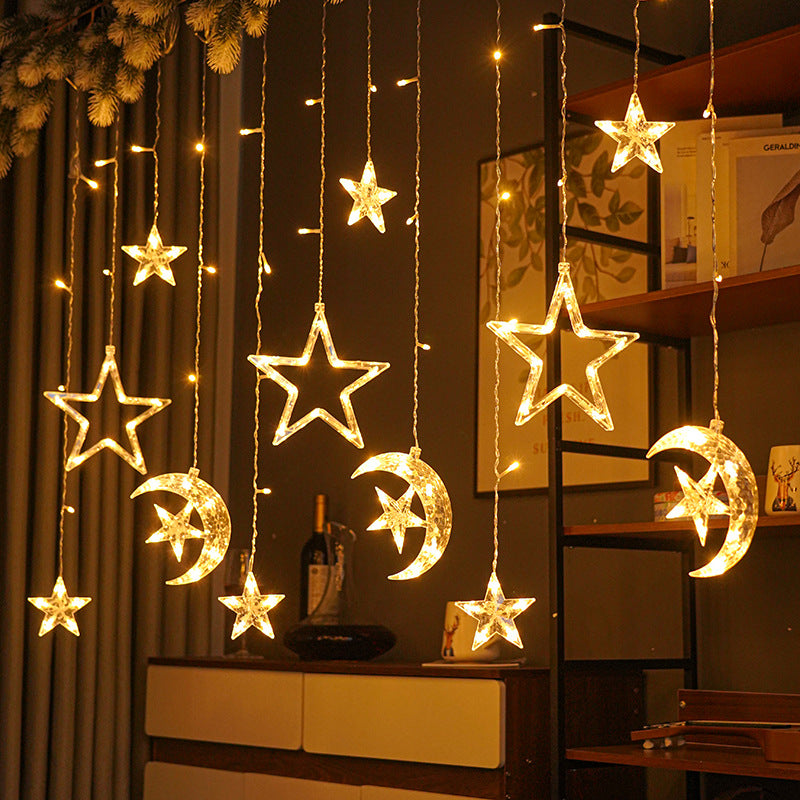 10Pcs Christmas Star and Moon Garland Light in Nairobi Gem Home 