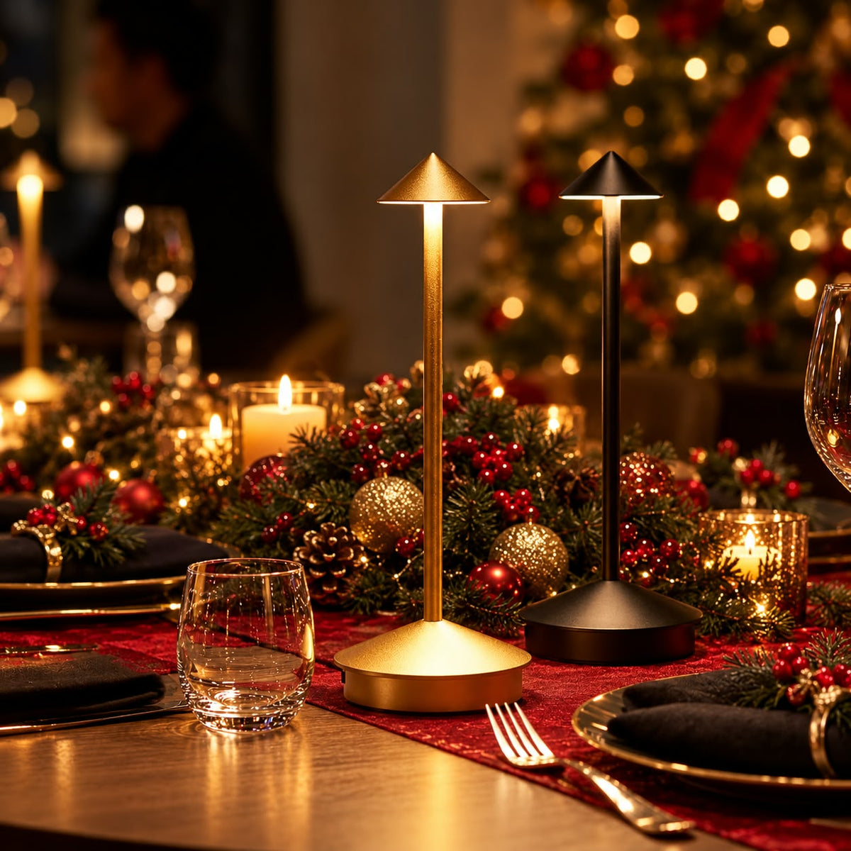 Christmas Rechargeable Touch Led Table Lamp Gha
