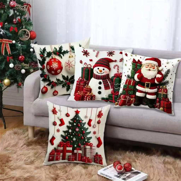 Christmas Decorative Throw Pillow Covers