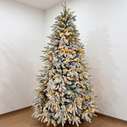 Snow Flocked prelit christmas tree with lights n Nairobi 