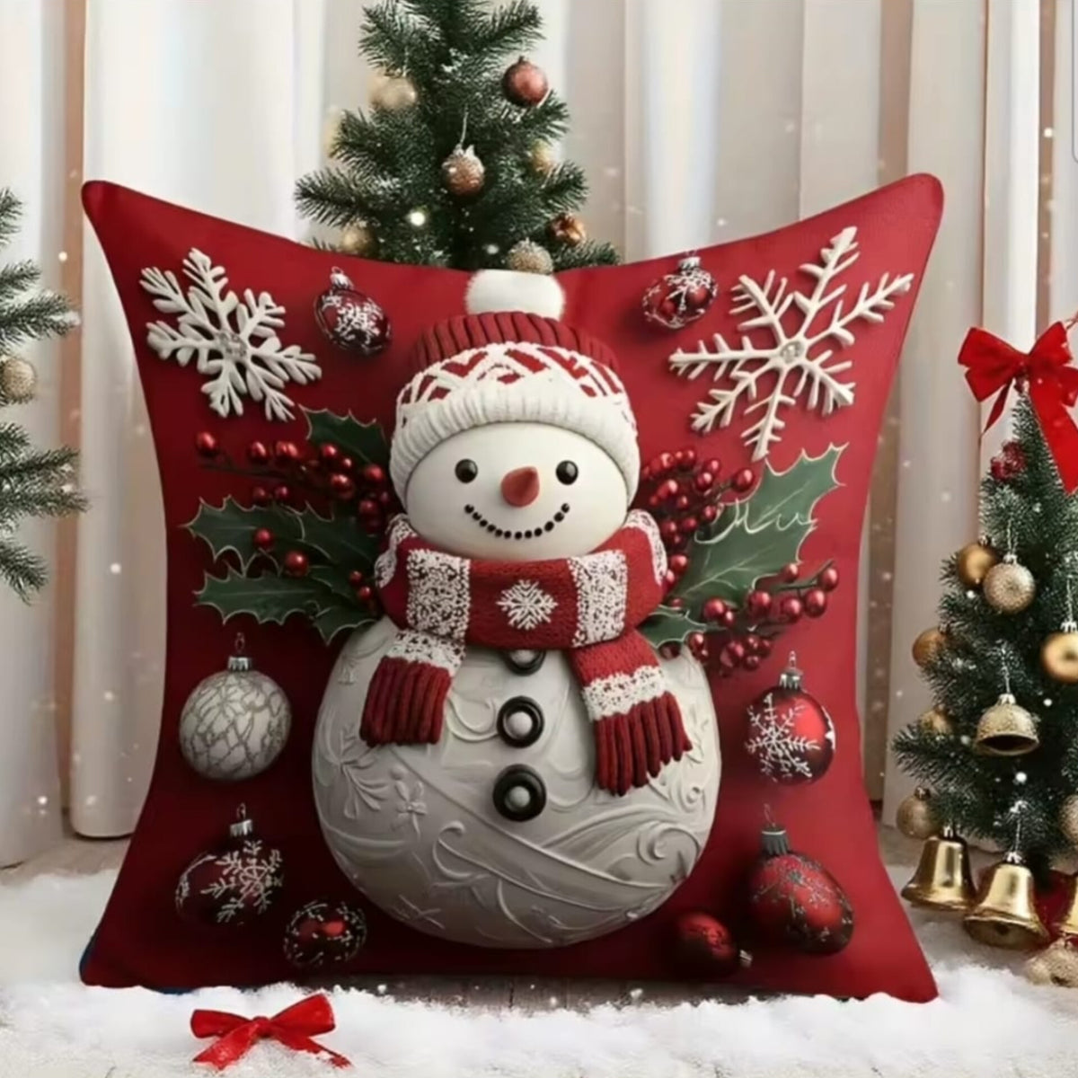 Decorative Christmas Throw Pillow Covers