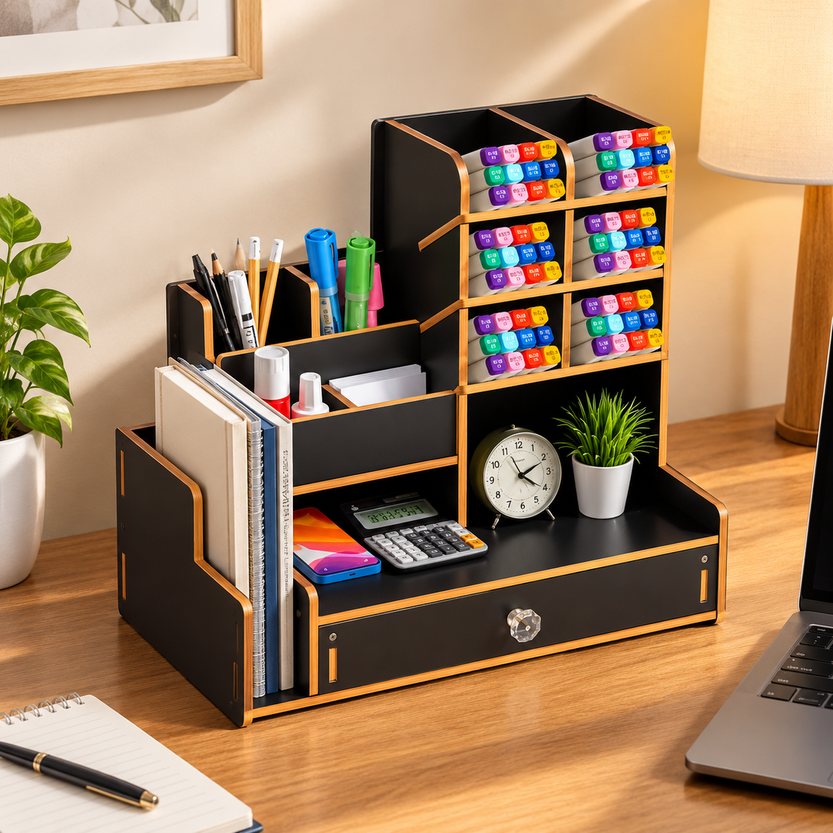Desktop storage organizer -