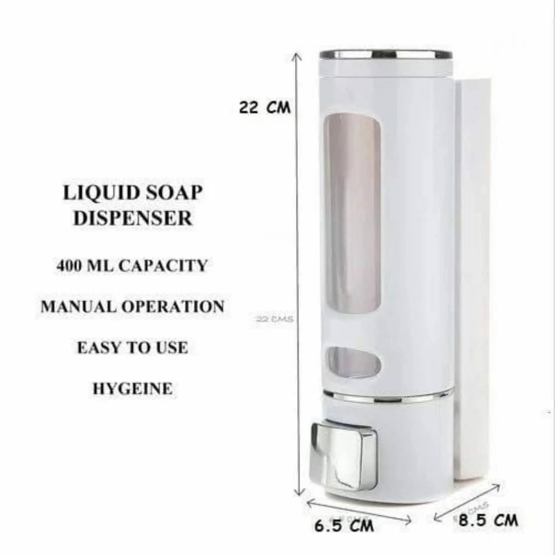 400ml Wall mounted manual soap pump