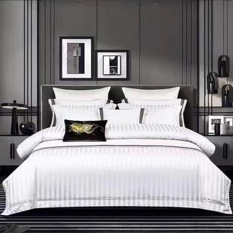 7*8 /6*7 Stripped Duvet Cover BlackNov