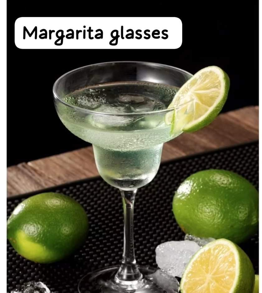 Margarita glasses 6pc