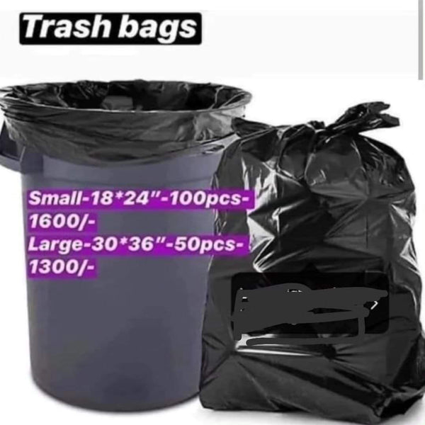 Heavy Gauge trash bags gha