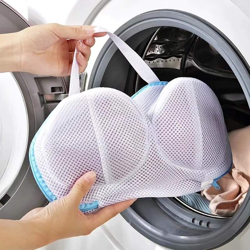 Anti-deformation bra washing machine bags 2pc set