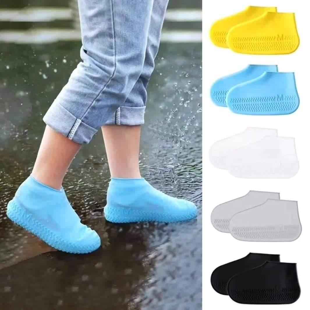 Silicone reusable mud rain shoes cover BlackNov