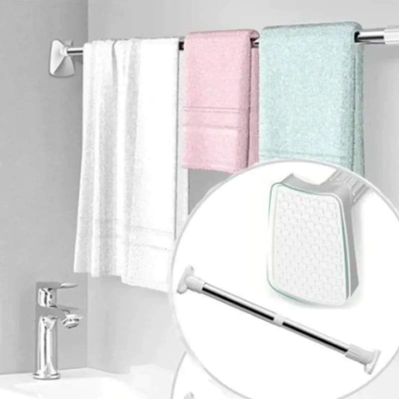 Telescopic clothing rod /shower curtain rod