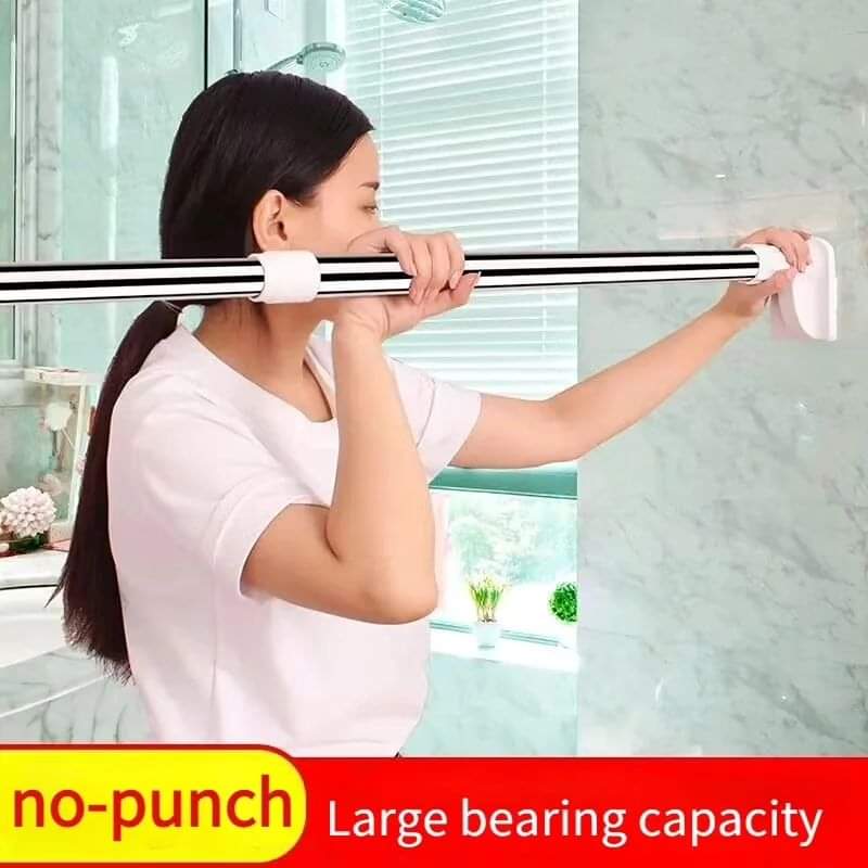 Telescopic clothing rod /shower curtain rod