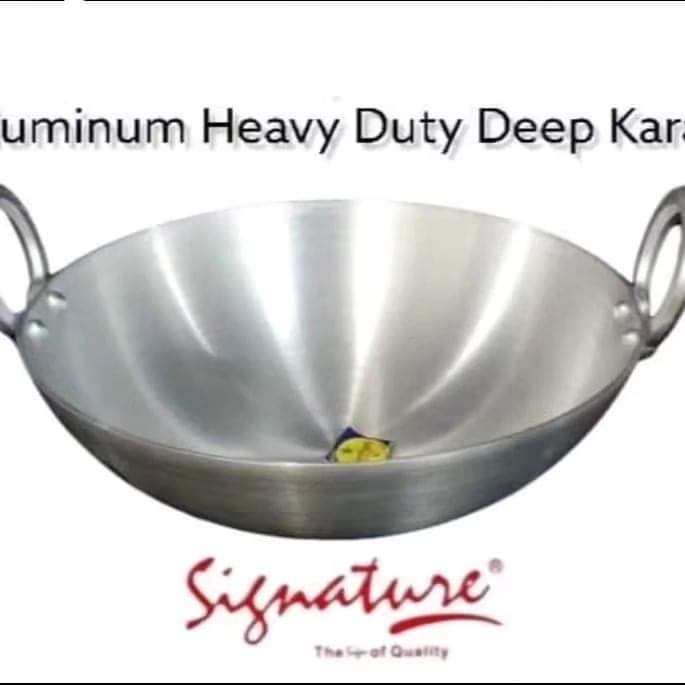 Aluminium Heavy Deep Wok Pan~