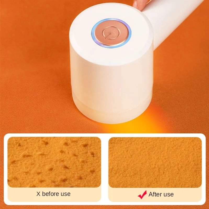 Rechargeable lint remover with roller