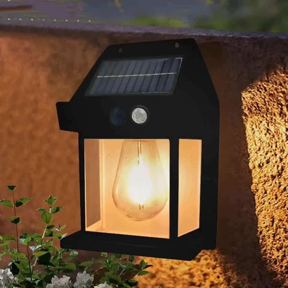 Led outdoor solar lamp light