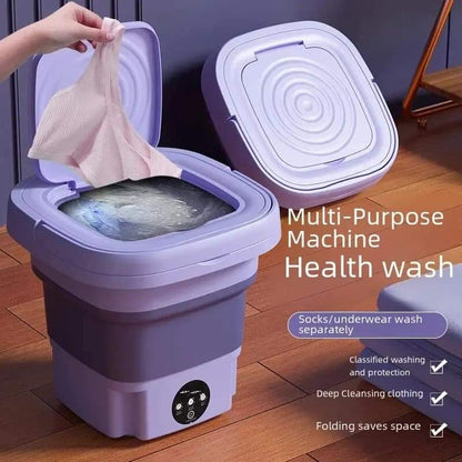 Foldable mini washing machine