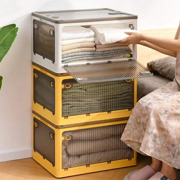 Collapsible storage box