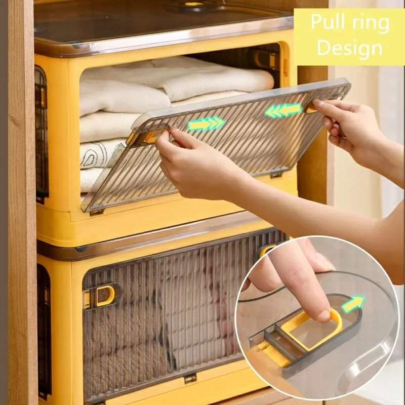 Multifunctional collapsible storage organizer