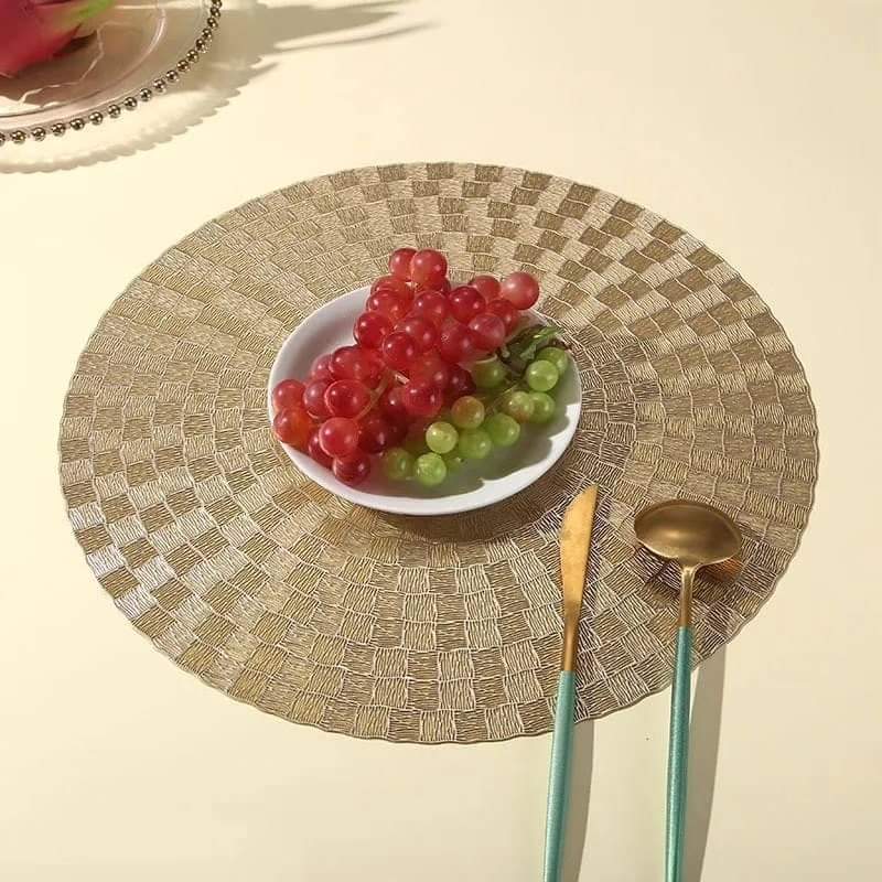 6pc PVC Table Mat.