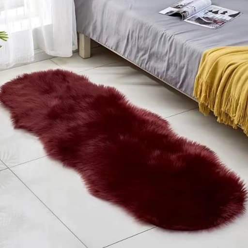 Faux fur carpet