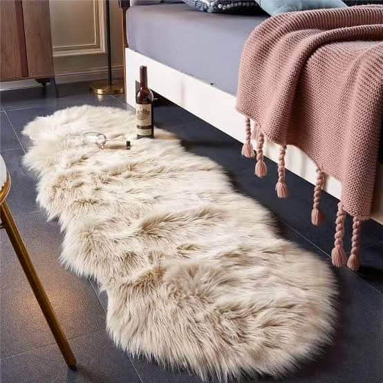 Faux fur carpet