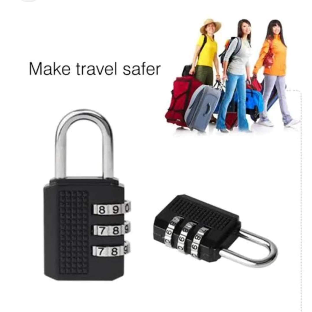 Travel safety padlock  suitcase padlock