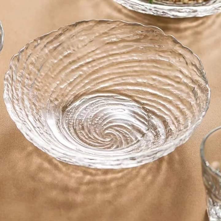 Set of 6pcs Glass Luxury Bowl -3950/-