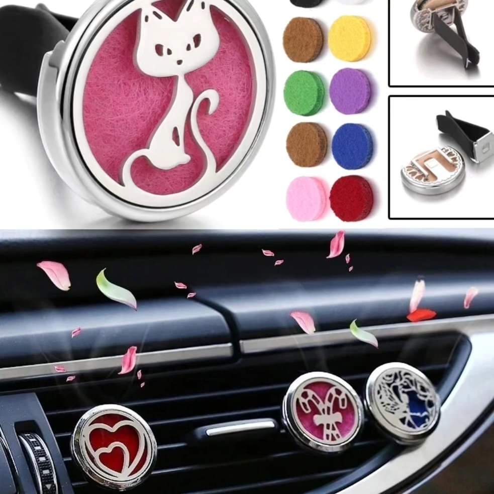 New car air freshener perfume diffuser clip