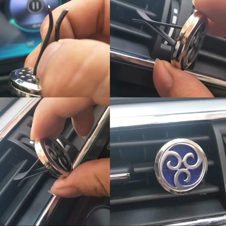 New car air freshener perfume diffuser clip