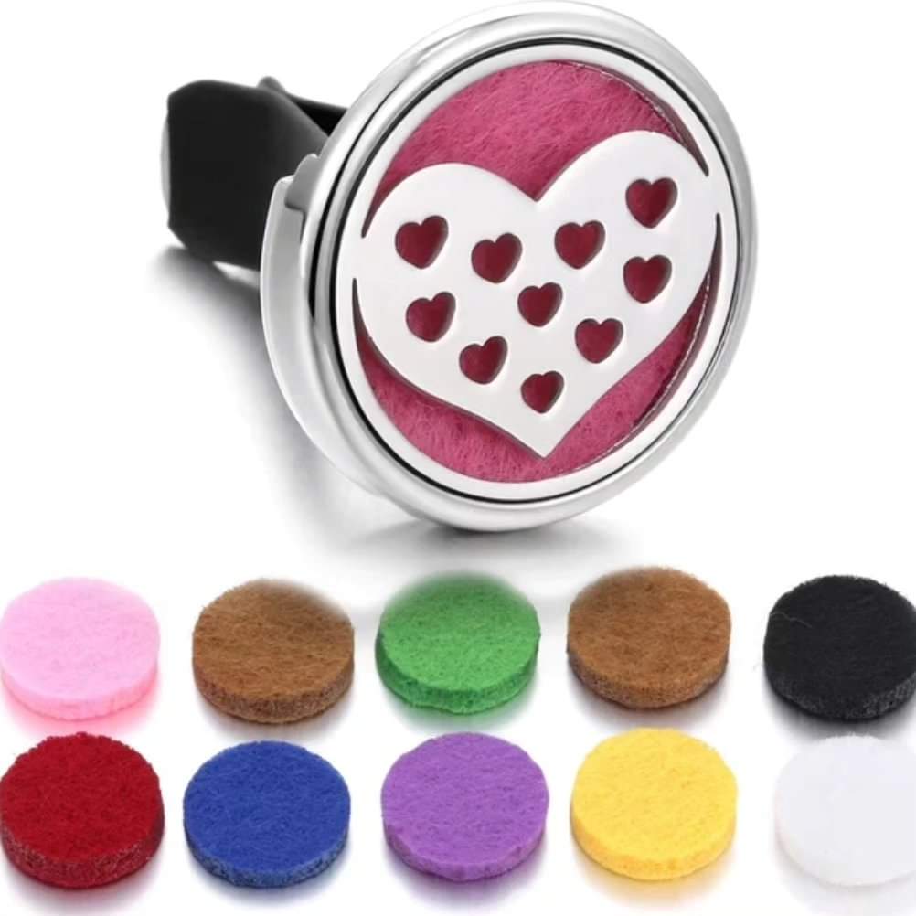 New car air freshener perfume diffuser clip