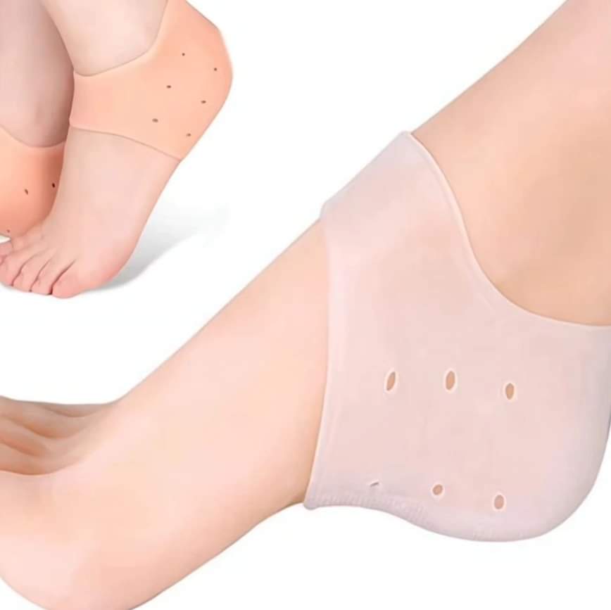 Silicone moisture gel socks