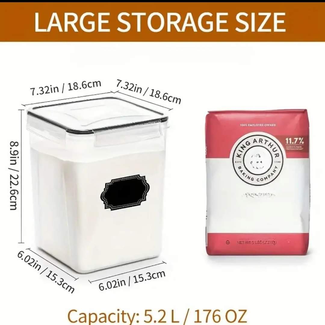 4pcs Airtight Food storage containers