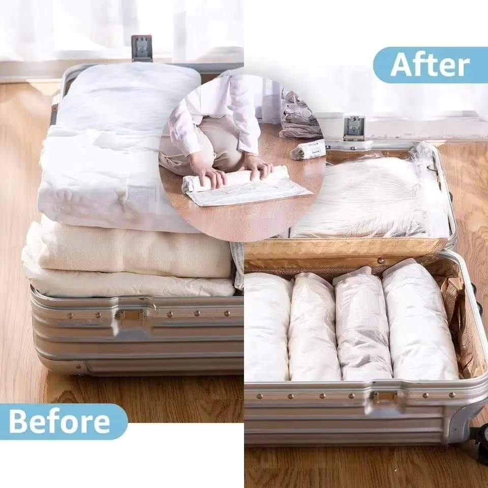 10pcs Travel Compression Cloth Organizer