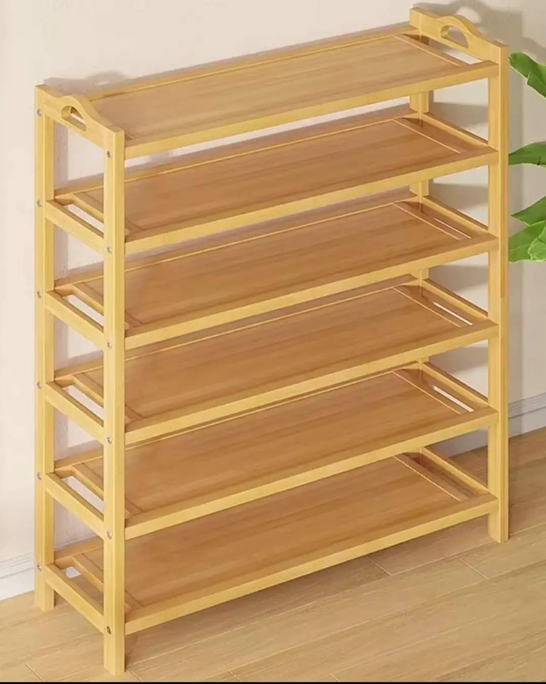 6 Layer Bamboo Shoe Rack