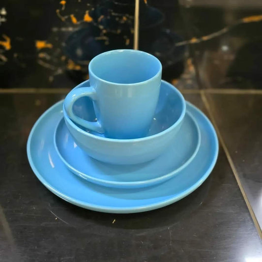 24pc Smooth Ceramic Dinner Set