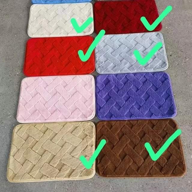 Door /bathroom mats