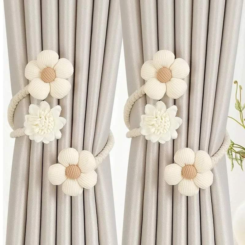 1pc Flower Curtain Tieback