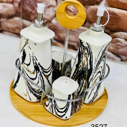 5pcs oil & salt shaker